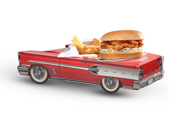 Kids Shrimp Burger Meal